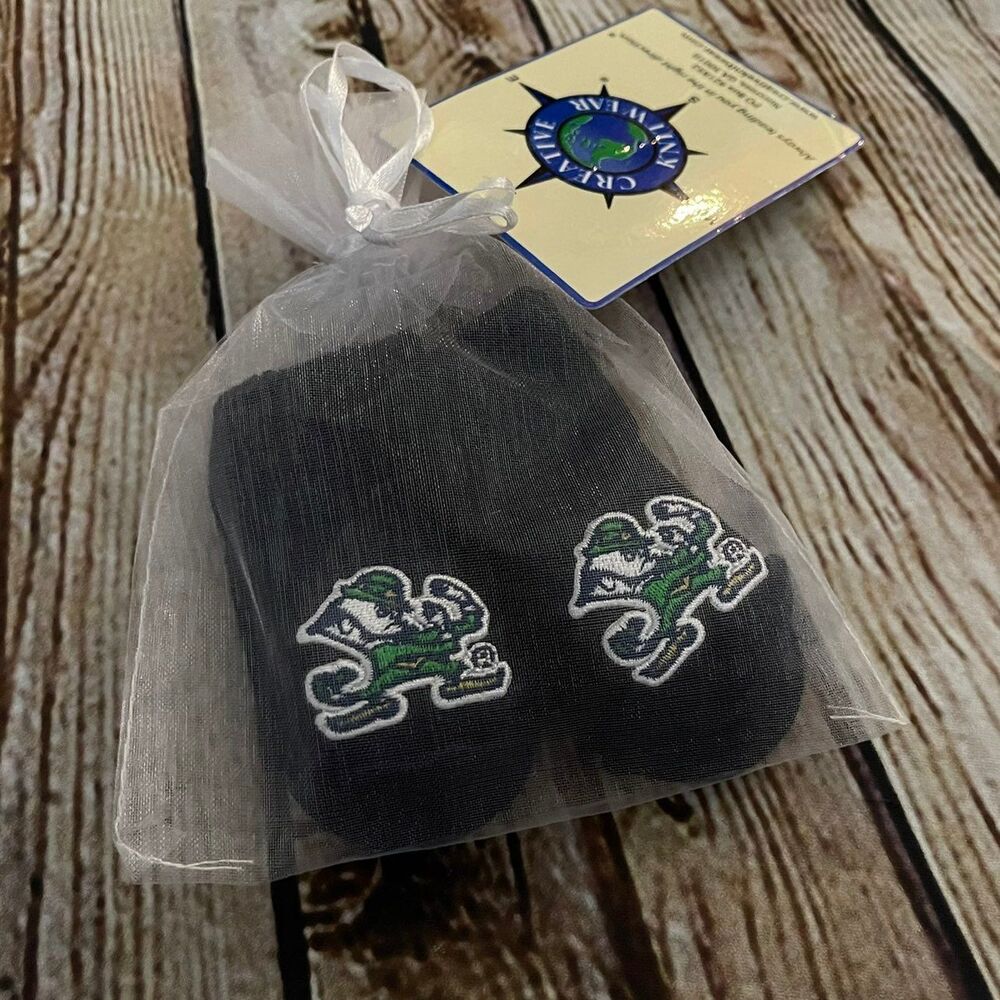 Notre Dame Fighting Irish Newborn Bootie set New Notre Dame football